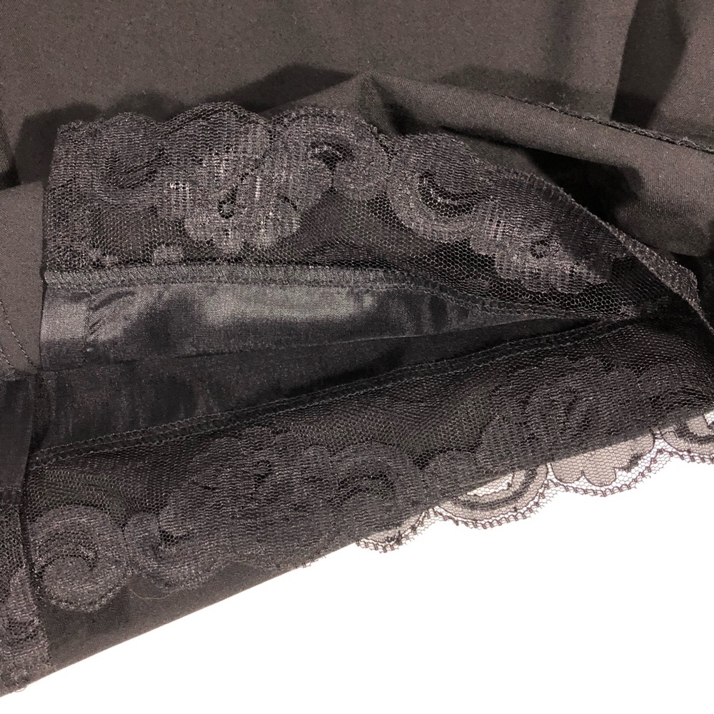 Trina Turk Faux Wrap Black Stretch Pencil Skirt - Picture 8 of 8